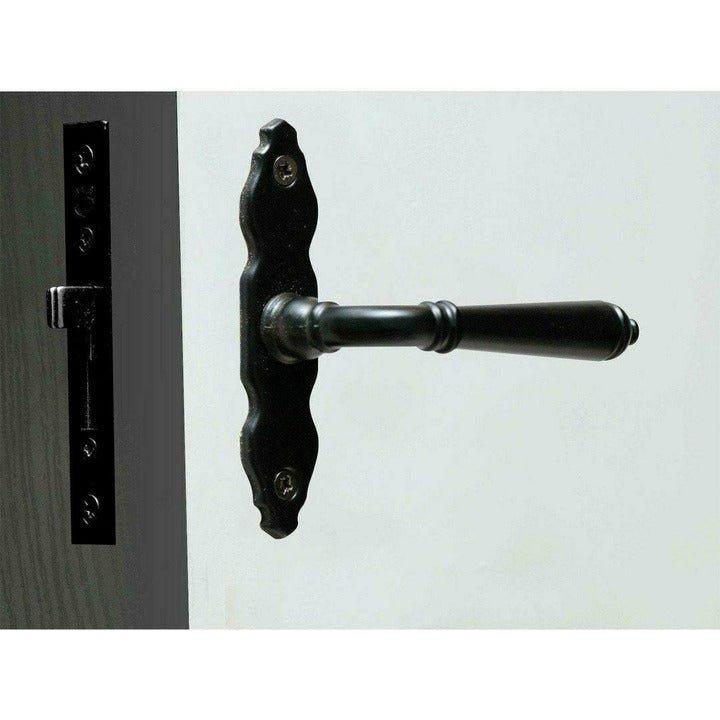 Black window handle and lock set - Decor Handles