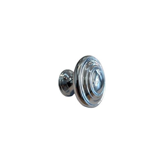 Chrome plated 30mm Solid brass knob made in Italy - Decor Handles - Door Knobs & Handles