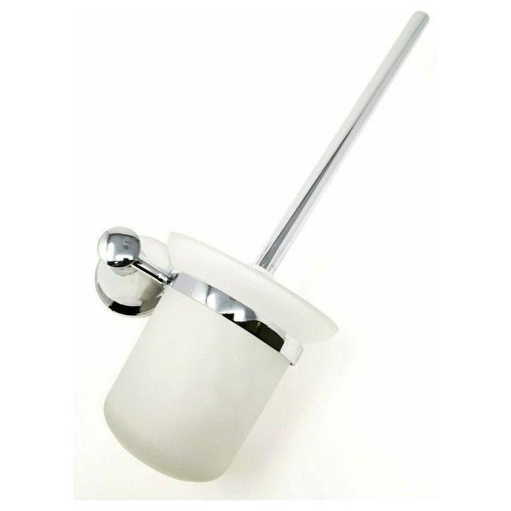 chrome toilet brush holder - Decor Handles - bathroom accessories