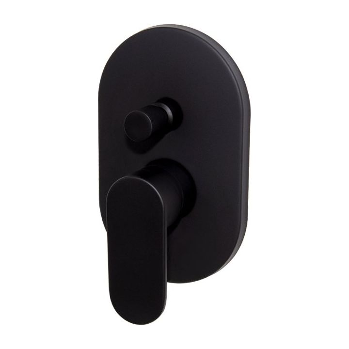 Concealed Diverter Mixer - Bay Black - Decor Handles - Taps