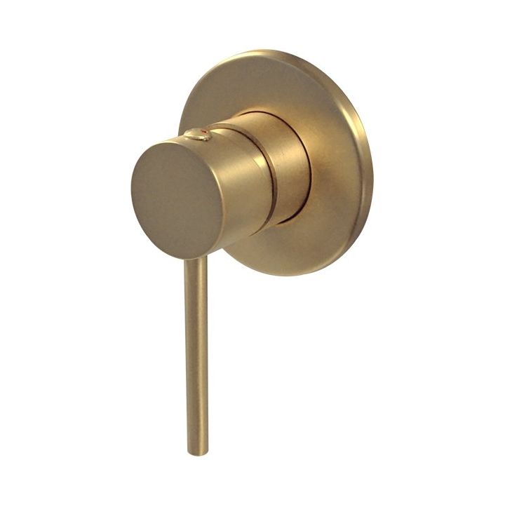 Concealed Shower Mixer - Neo Brushed Brass - Decor Handles - Taps