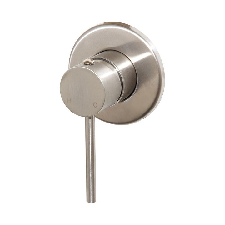 Concealed Shower Mixer - Neo Stainless Steel - Decor Handles - Taps