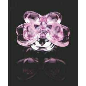 Crystal knob butterfly shape - Decor Handles