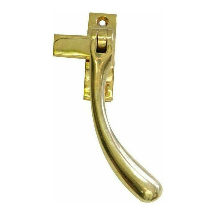 Curved tear drop window handle - Decor Handles