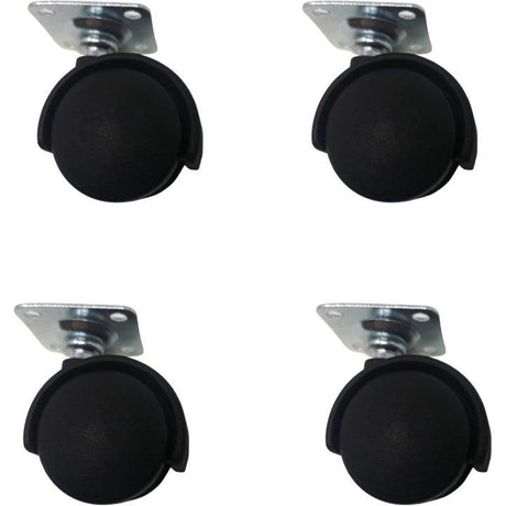 32MM Twin Castor Wheel with Plate