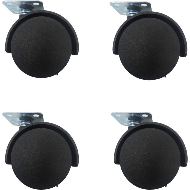 50mm Castor Wheel with Plate