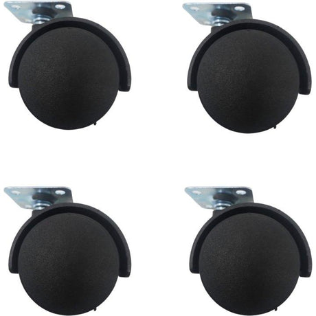 50mm Castor Wheel with Plate