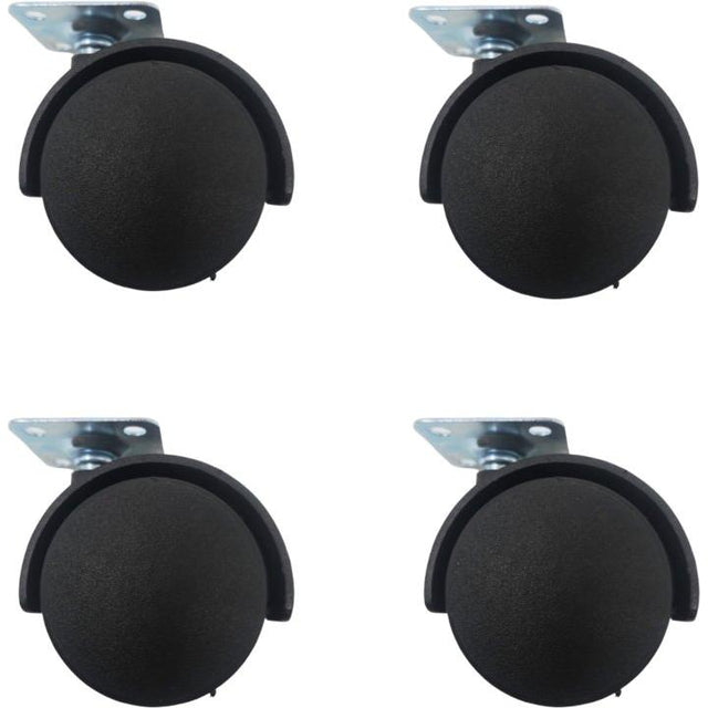 50mm Castor Wheel with Plate