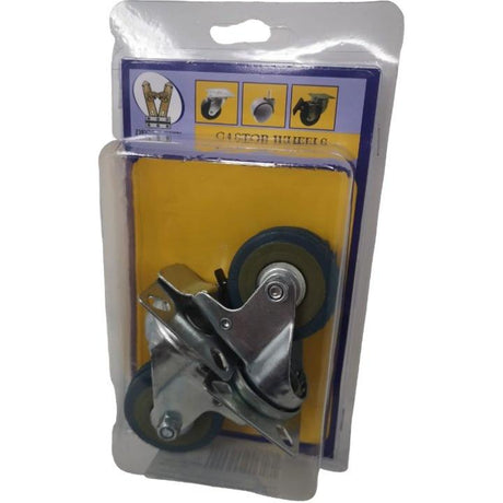 50mm Grey Caster Wheel with Break