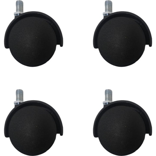 50MM Threaded Pin Twin Castor Wheel