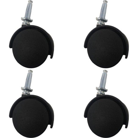 50mm Twin Castor Wheel with Pin and Socket