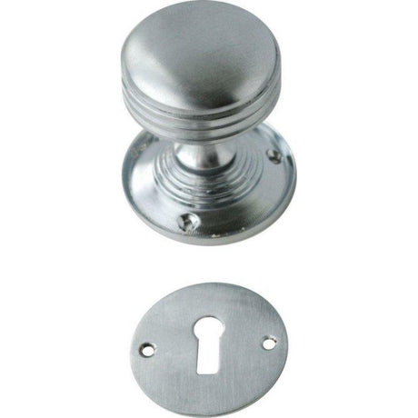 Art-Deco Door Knob door handle on rose