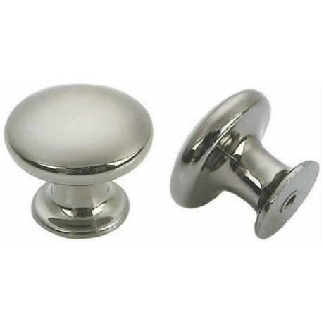 Classic Cupboard Door Knob - 35mm - Mushroom Shape
