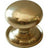 Classic Solid Brass Knob 38mm