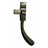 Curved tear drop window handle