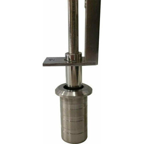 Dust proof striker for flush bolts