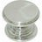 Flat knob solid brass - Decor Handles