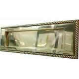 Flat sprung letter plate - Decor Handles