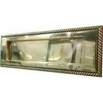 Flat sprung letter plate - Decor Handles