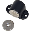 Floor mounted magnetic door stop