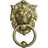 Lion head door knocker