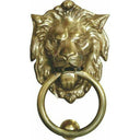 Lion head door knocker