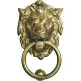 Lion head door knocker
