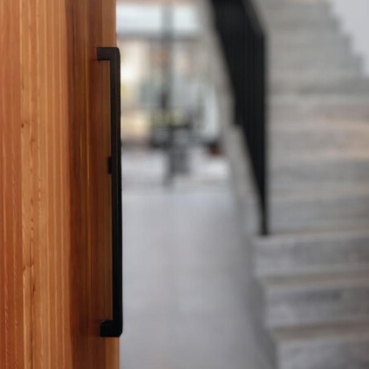 Matt Black Square Pull Handles
