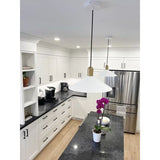 Neptune Handles - Slim Cupboard Handles in Matt Black