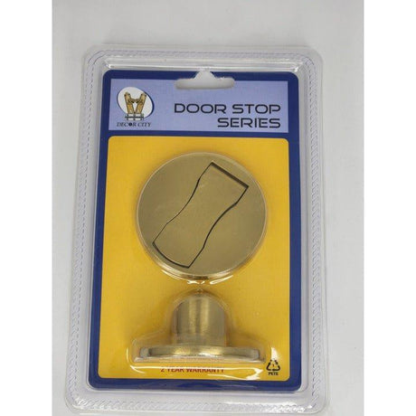 Non-collision floor mounted magnetic door stop - Stainless steel