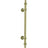 Offset pull handle with finials - 800mm