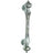 Pull handle with finials - Decor Handles
