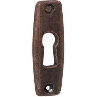 Rectangular cupboard key plates