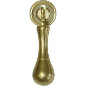 Solid brass tear drop handle - Decor Handles