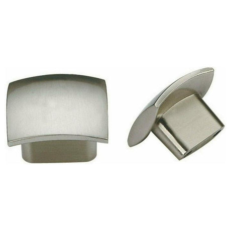 Square curved knob