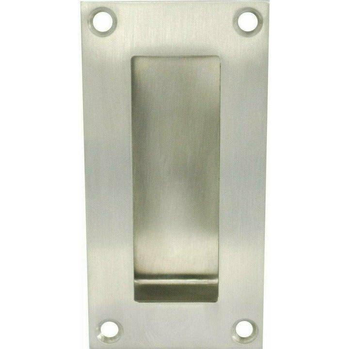 Square flush handle 100mm - Decor Handles