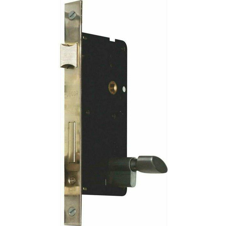 Door Lock - Latch - 60mm Backset - Double Locking (Lock Body Only) - Decor Handles