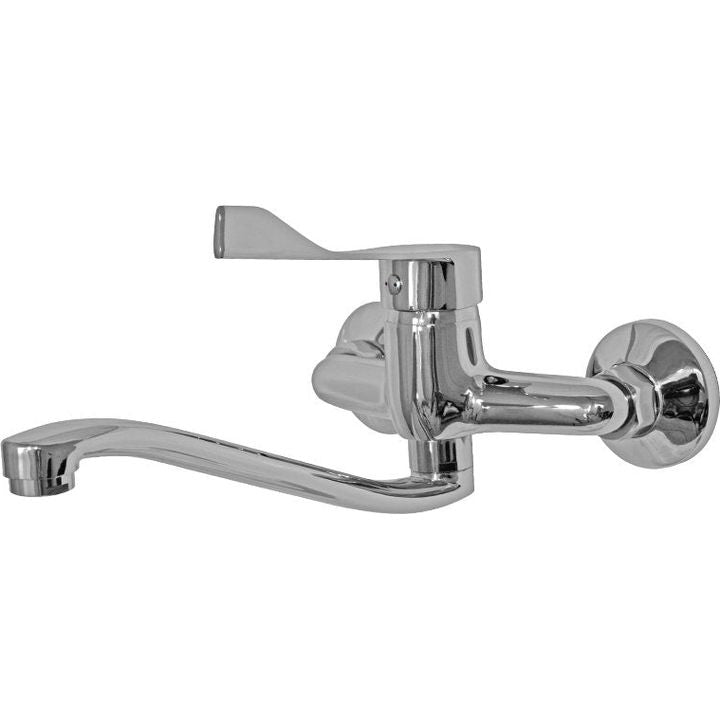 Elbow Action Sink Mixer W/T std offset - Bore - Decor Handles - Taps