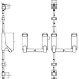Fire Escape Door Locks - Push Bar For Double Doors - Decor Handles - DOOR LOCKS