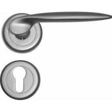 "Flag" - Classic door handles on rose - Decor Handles