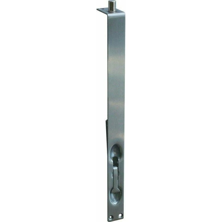 Flat stainless steel flush bolt - Decor Handles