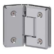 Frameless Shower Hinge - 135° Glass to Glass (Equal Cut) - Decor Handles - shower accesories