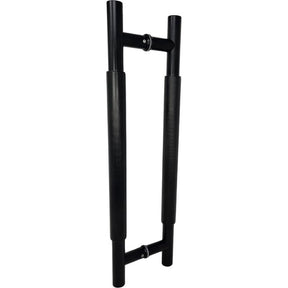 Knurled Pull Handle in Matt Black Finish - Decor Handles - PULL HANDLES