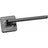 Lever handle on square rose - Decor Handles