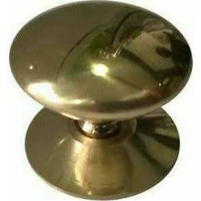 Mushroom knob solid brass - Decor Handles