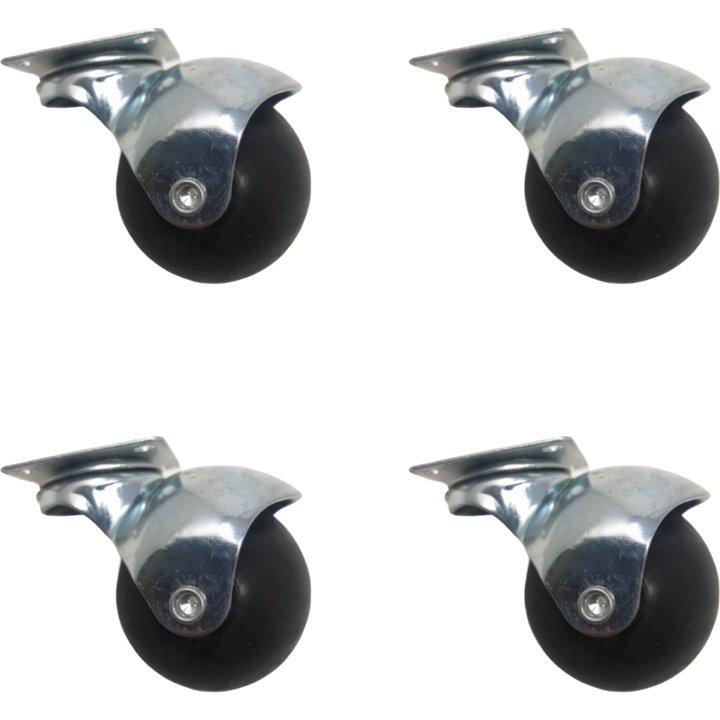 RUBBER BALL CASTOR BEARINIG-50mm - Decor Handles