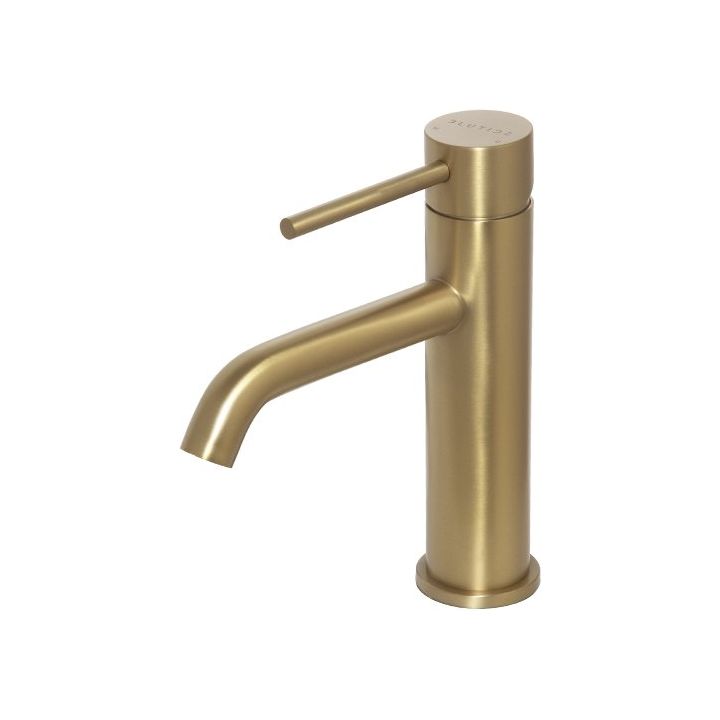 Single Hole Sink Mixer - Neo Brushed Brass - Decor Handles - Taps