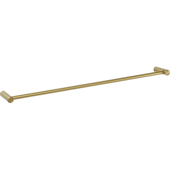 Single Towel Rail 600mm - Brushed Brass - Decor Handles - bathroom accessories