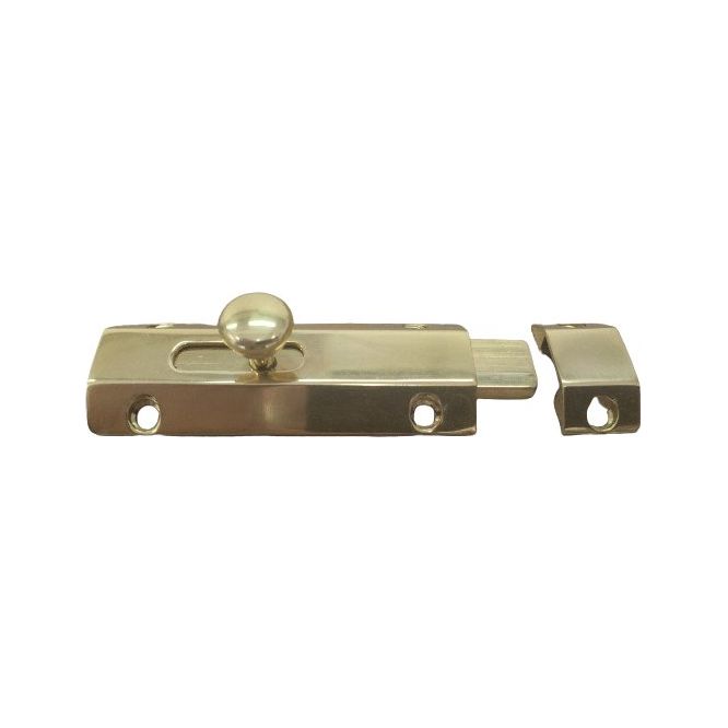Solid brass barrel bolt - with hidden bolt - Decor Handles - DOOR BOLTS