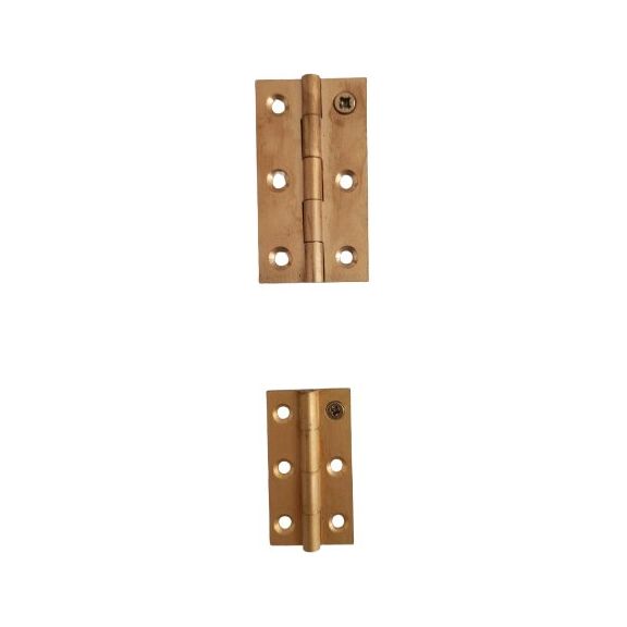 Solid brass butt hinge for cabinet and joinery projects - Decor Handles - cupboard hinge